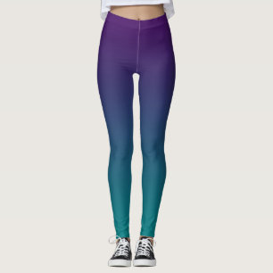 Legging Mambre Roxo E Teal