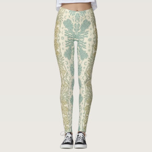 Legging Mandalá Coral Boho Pastel
