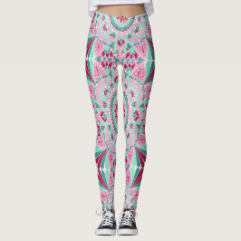 Legging Mandala da temporada de verão