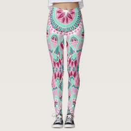 Legging Mandala da temporada de verão