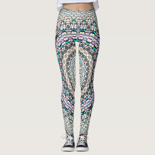 Legging Mandala de Equilíbrio Invertido