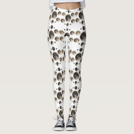 Legging Mandala de Fases Lunares Astronomia Arte Celestial