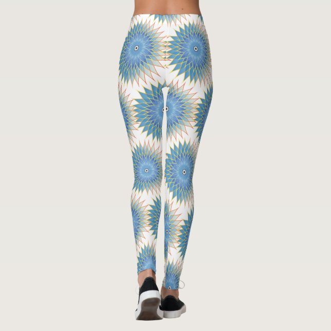 Legging Mandala Lotus Blossom Thunder_Cove (Verso)