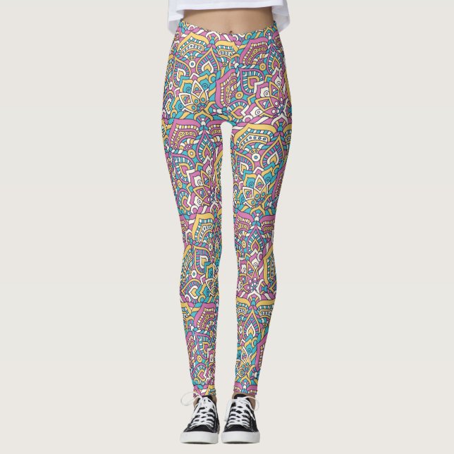 Legging Mandala Pattern (Frente)