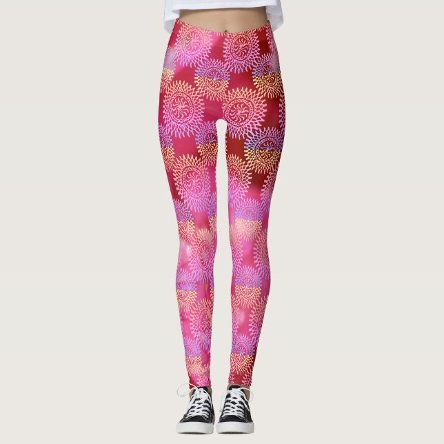 Legging Mandala Rosé (Frente)