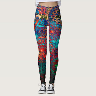 Legging Mandalas coloridas