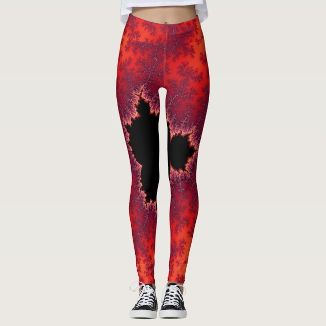 Legging Mandelbrot Fractal (Frente)