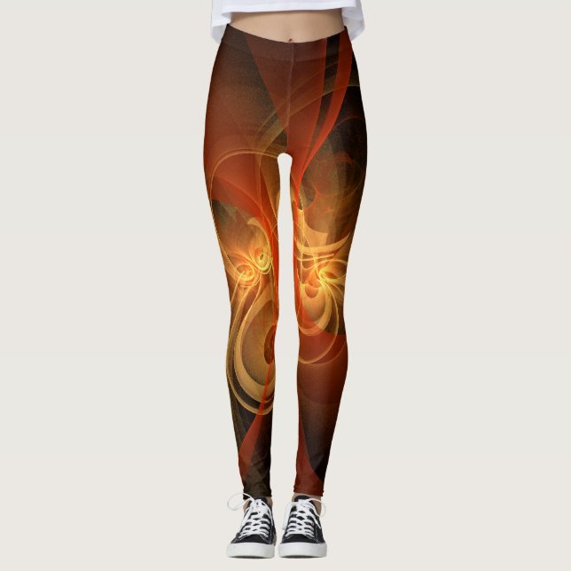 Legging Manhã, Abstrato de Arte Magia (Frente)