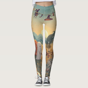 Legging Manhã Após o Halloween - Um Conto Fantasmagórico d