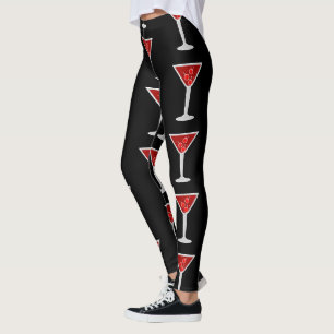 Legging Manhattan Cocktail Alcoólico Alcoólico Amantes d