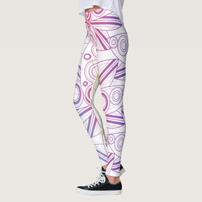 Legging Mantenha ou Design suas próprias pernas (Esquerda)