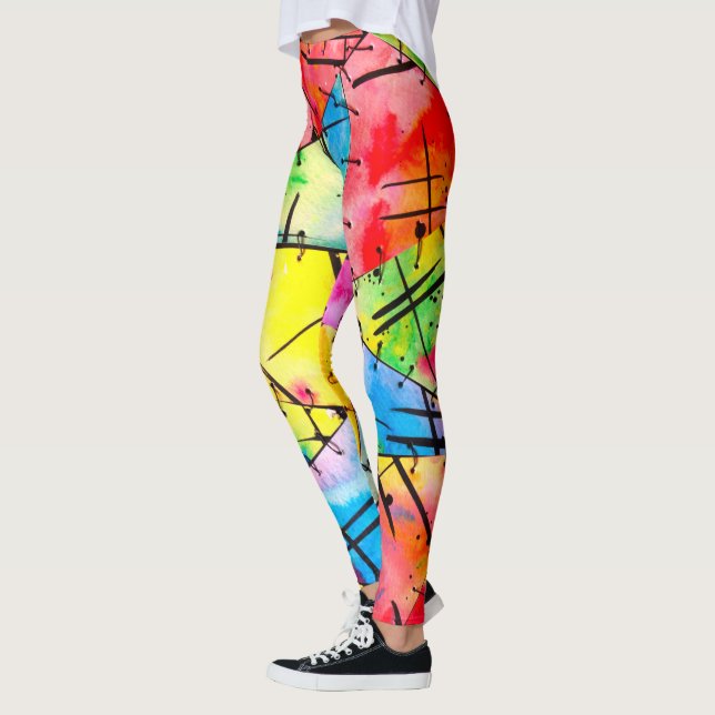 Legging Mantenha ou design suas próprias pernas (Esquerda)