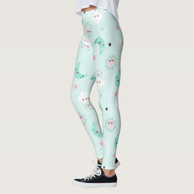 Legging Mantenha ou design suas próprias pernas (Esquerda)