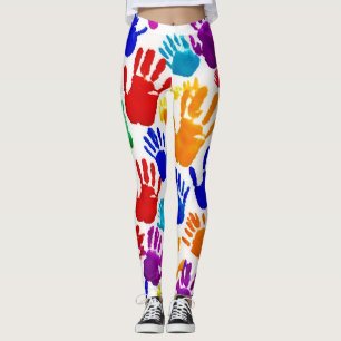 Legging Mão ColoridaImpressão