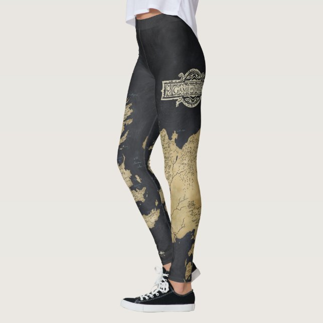Legging Mapa de Westeros (Esquerda)
