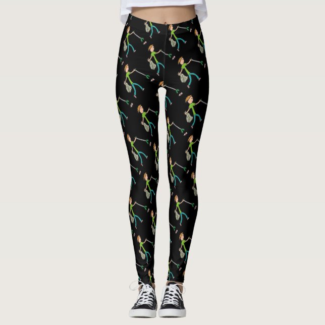 Legging Mapeamento e Separação de Litros (Frente)