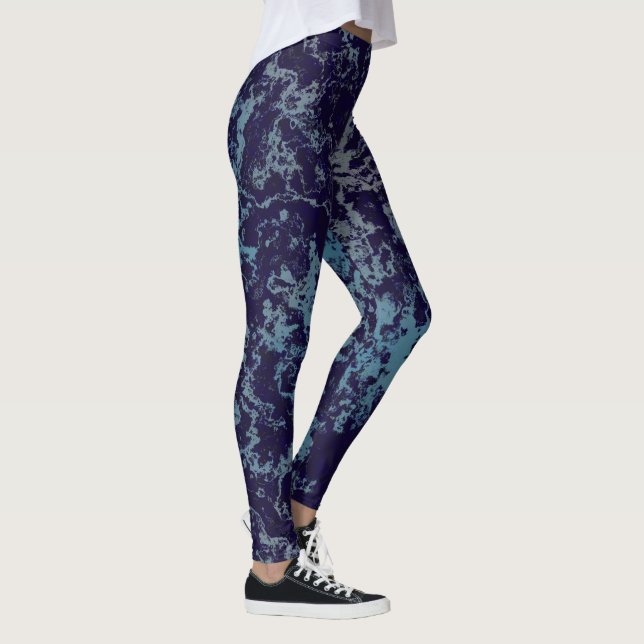 Legging Marble Azul (Direita)