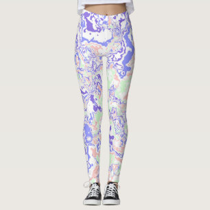Legging Marble Colorido 1