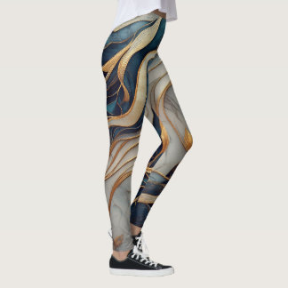 Legging Marble Design