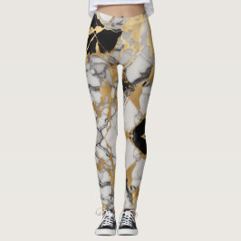 Legging "Marble Majestade - Mulheres Opulentes