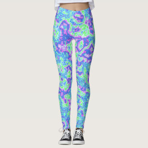 Legging Marble Maximalista Colorido de Groovant