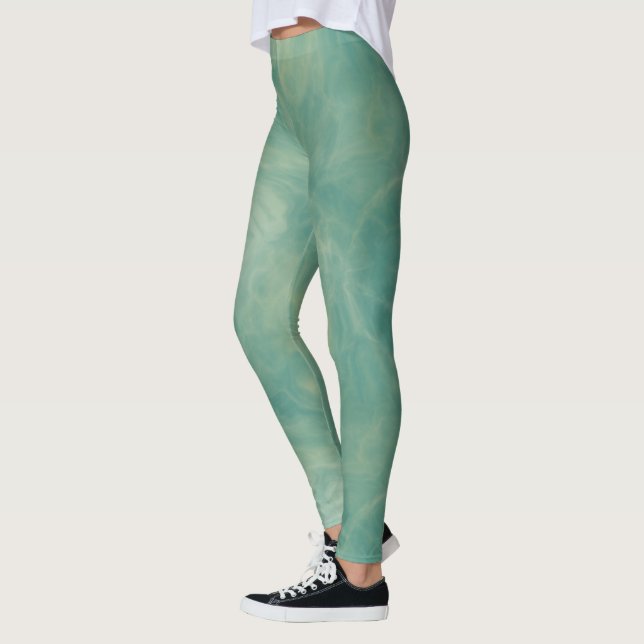 Legging Marble Verde (Esquerda)