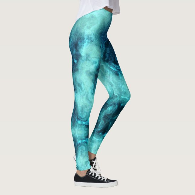 Legging Marbled Jade (Direita)