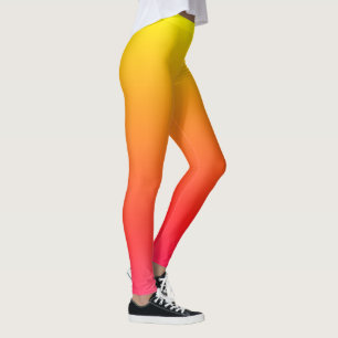 Legging Marca de Waveline das caneleiras de Ombre do por