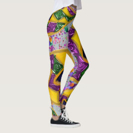 LEGGING MARDI GRAS ART