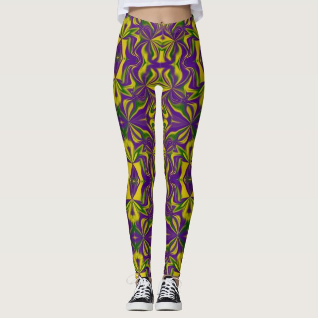 Legging Mardi Gras Kaleidoscope (Frente)