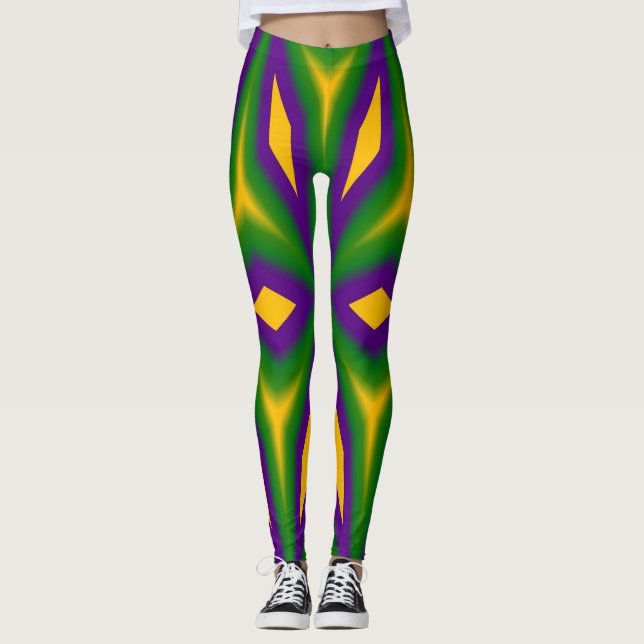 Legging Mardi Gras Star (Frente)
