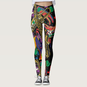 Legging Mardis Gras Nova Orleães