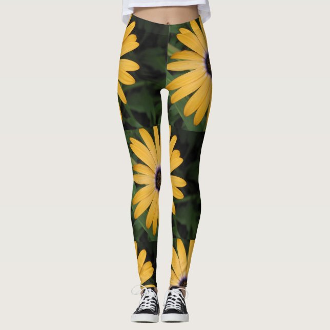 Legging Margarida Amarela (Frente)