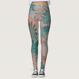Legging Margaridas coloridas