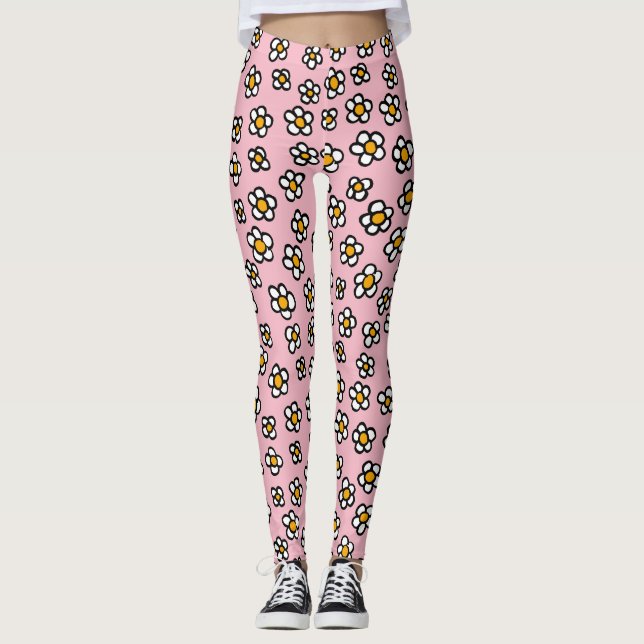 Legging Margaridas de Dillon (Frente)