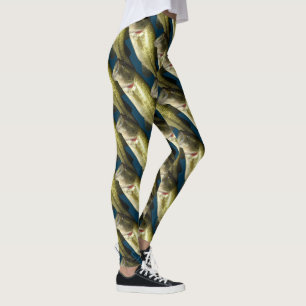 Legging Marinho Azul-Bass Fish Mulheres