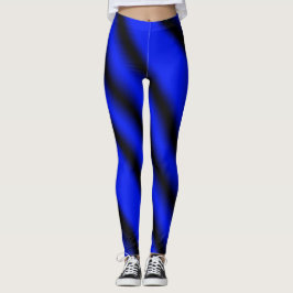 Legging Marinho/Azul/Padrões de calças de yoga sexy