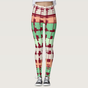 Legging Marinho com Cores de Pastel