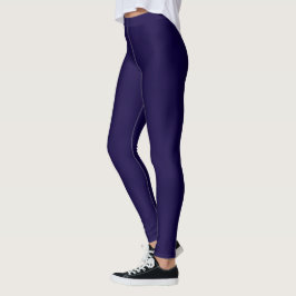 Legging Marinho sólido azul
