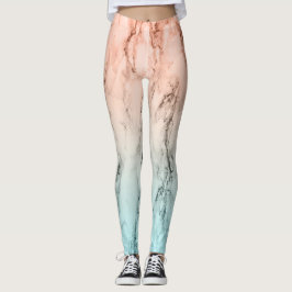 Legging Mário azul-rosa moderno