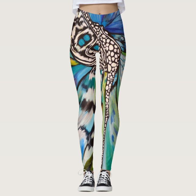 Legging Mariposa Azul (Frente)