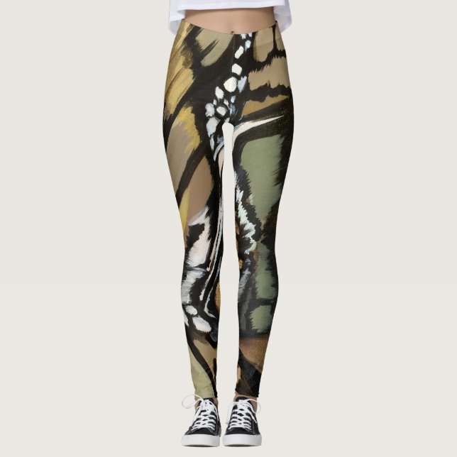 Legging Mariposa Khaki (Frente)