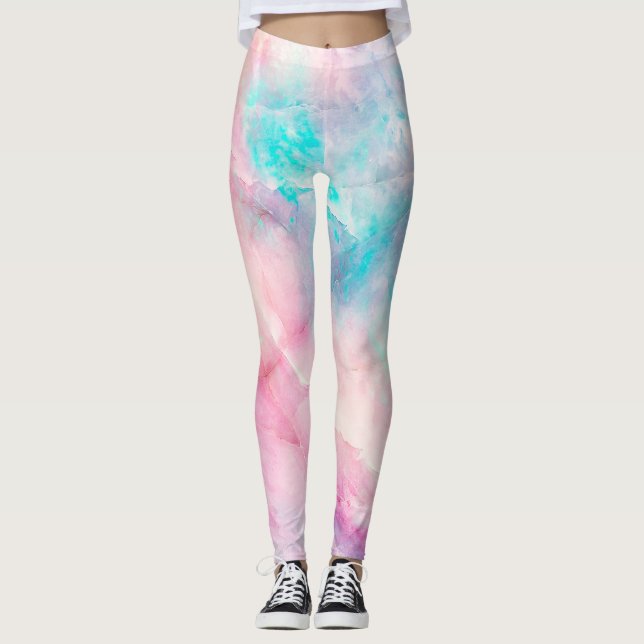 Legging Mármore Iridescente (Frente)