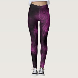 Legging Mármore Rosa Escuro Fumado