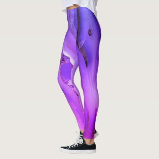 Legging Mármore Roxo Exótico