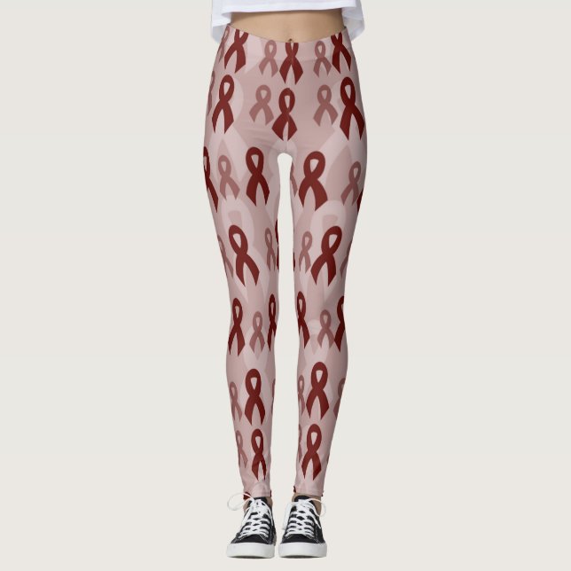 Legging Maroon Ribbons...APS (Frente)