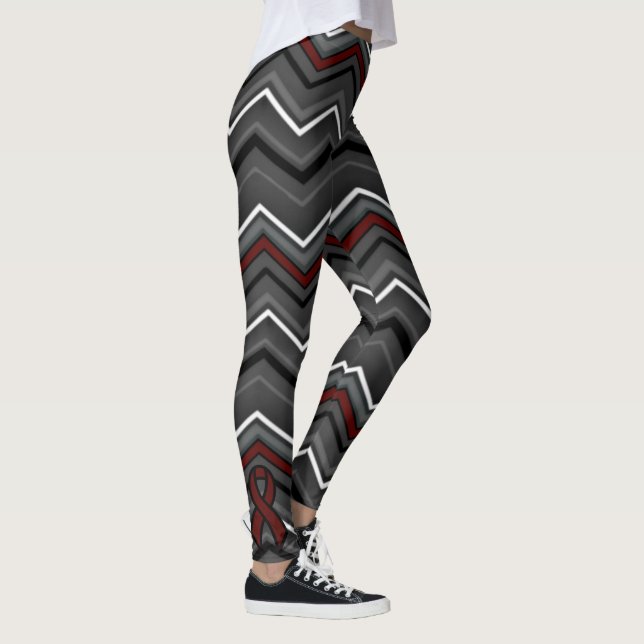Legging Maroon Zig Zag com Fita...APS (Direita)