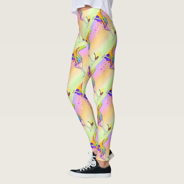 LEGGING MARTINI NO ESTILO POP ART DOS ANOS 60 (Esquerda)