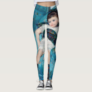 Legging Mary Cassatt - Menina em uma Cadeira Azul