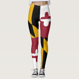 Legging Maryland Flag